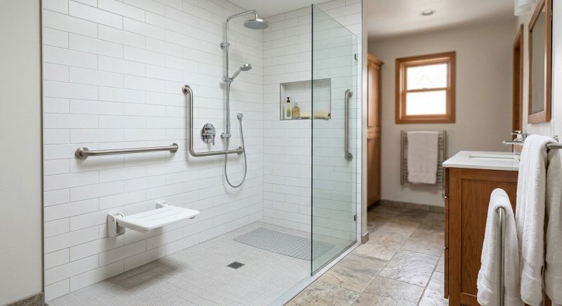 Elderly Shower Installation in Bucks County, PA
