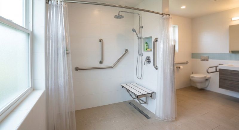 Handicap Shower Installation in South Portland, ME