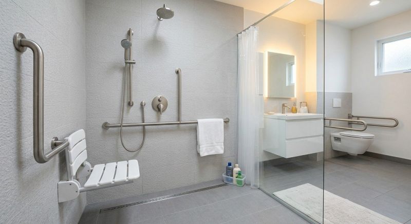 Handicap Shower Installation in Lancaster County, PA